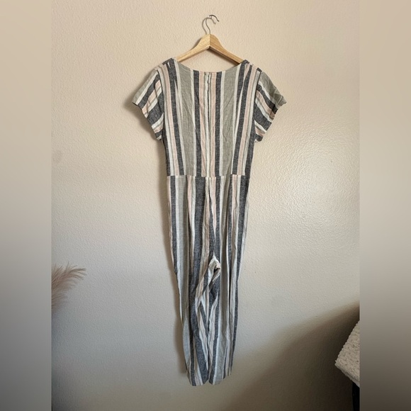 Urban Outfitters Striped Jumpsuit size L - Picture 3 of 4